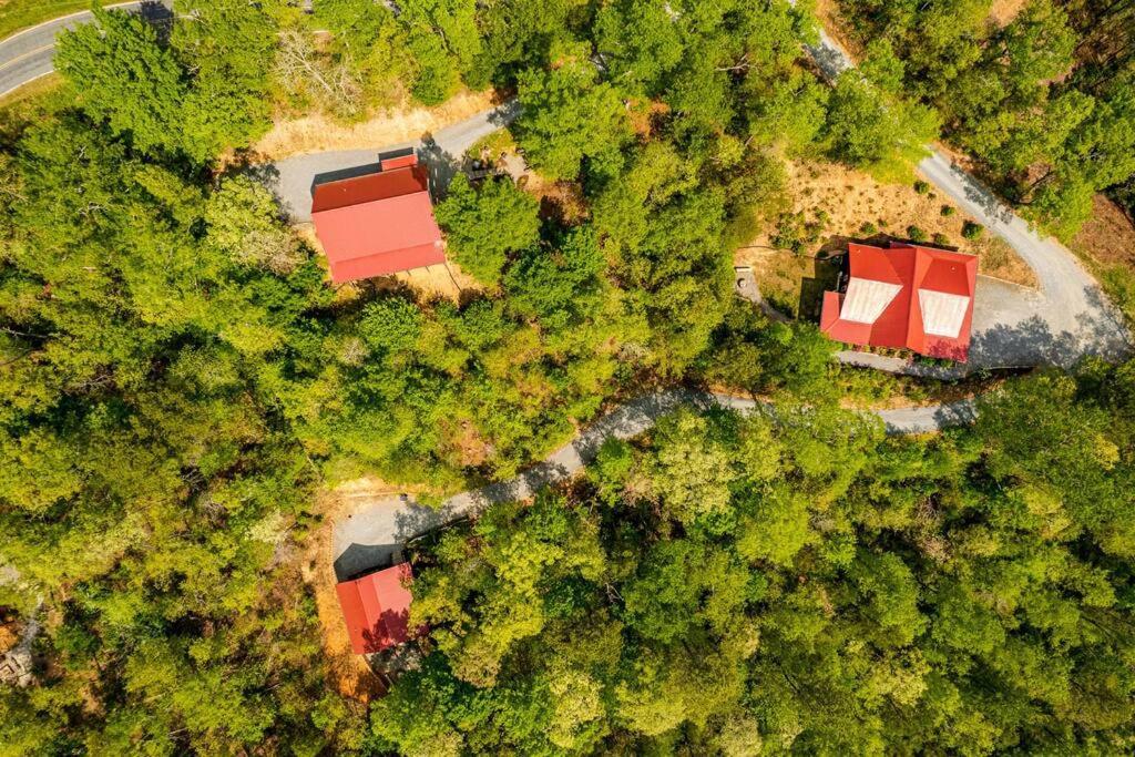 Honeymoon Getaway In Woods Near Noc And Smoky Mtn Rr Villa Брайсън Сити Екстериор снимка